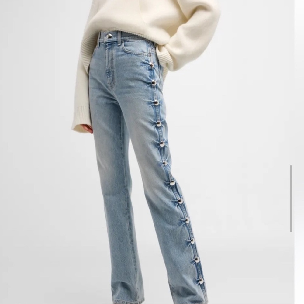 Khaite Studded Danielle Jeans